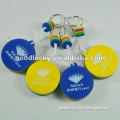 Good quality with reasonable price eva keyring for promotional gift